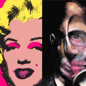 WarholBacon Abstrahierung eines Warhol Bildes